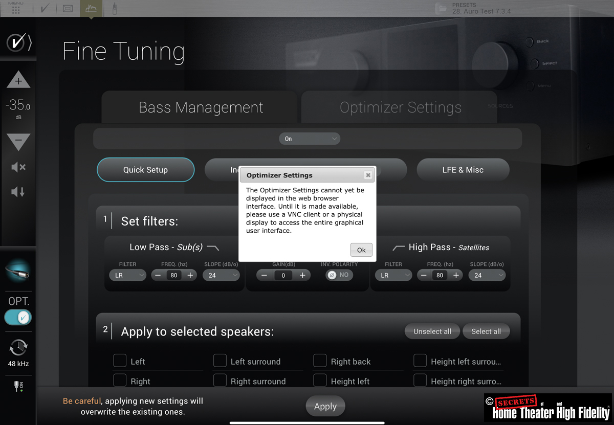 Trinnov Altitude16 Browser Interface Optimizer Settings No.jpg