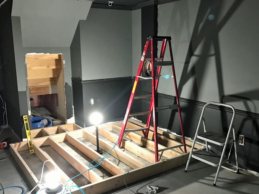 Wood Ladder Audio equipment Flooring Event.jpg
