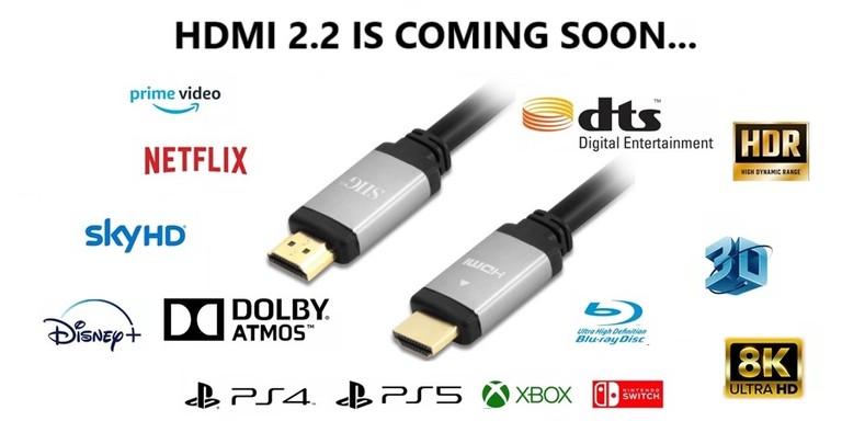 HDMI 2.2 新标准承诺更高带宽？